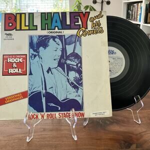 Bill Haley And His Comets Rock 'n Roll Stage Show LP Mediterraneo LPR2106 Promo